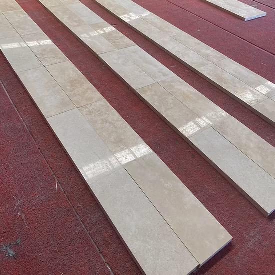 Türkei Beige/Silbergrau/Superweiß/Creme/römischer Naturmarmorstein Travertin für Platten/Bodenfliesen Wanddekoration, Badezimmer-Arbeitsplatte in Sondergröße, Preis